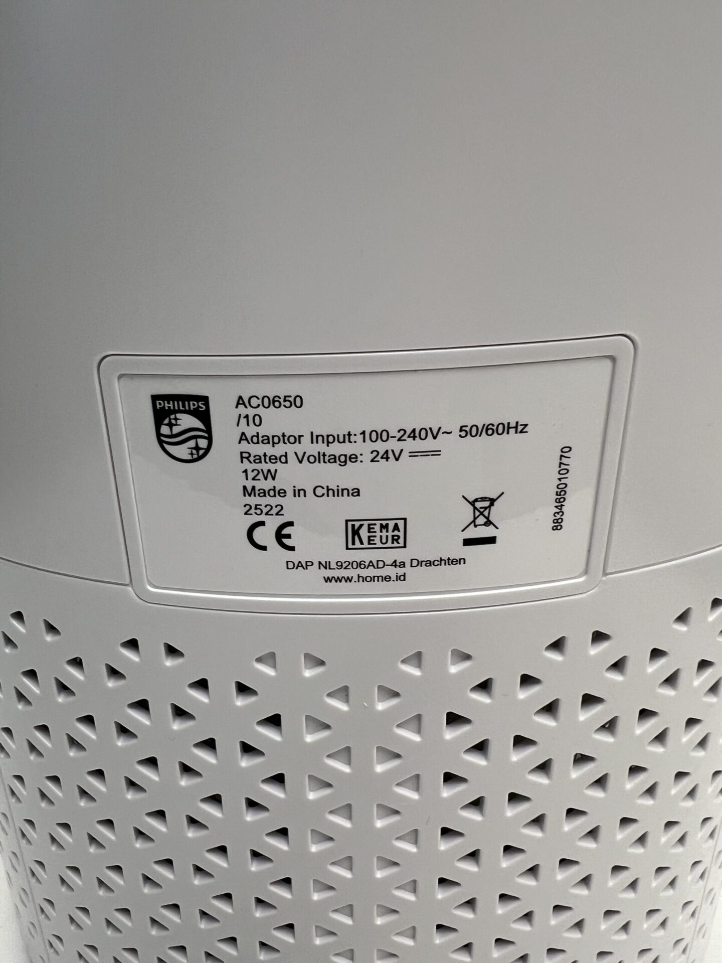 Philips 600 serijos oro valytuvas (naudota) — nuotrauka 6
