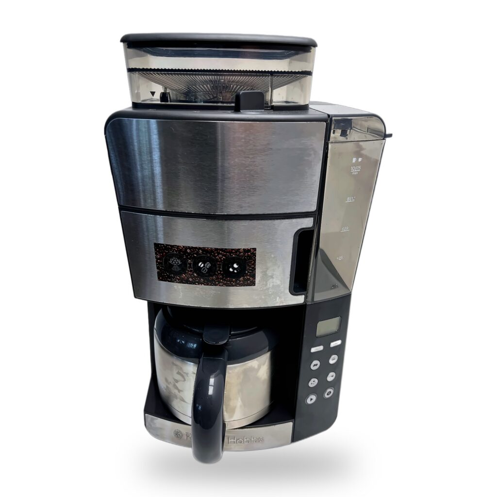 Kavos aparatas su malūnėliu „Russell Hobbs“ (naudota)