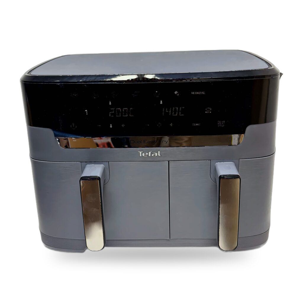 Tefal karšto oro gruzdintuvė (Dual Easy Fry XXL) (naudota)