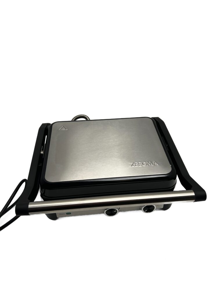 Zeegma Grill Chef Easy 2-in-1 elektrinė kepsninė ir panini presas, 2000 W (naudota)