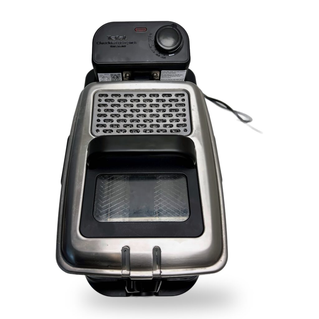 Tefal elektrinė aliejinė gruzdintuvė (Oleoclean Compact FR7016) (naudota)