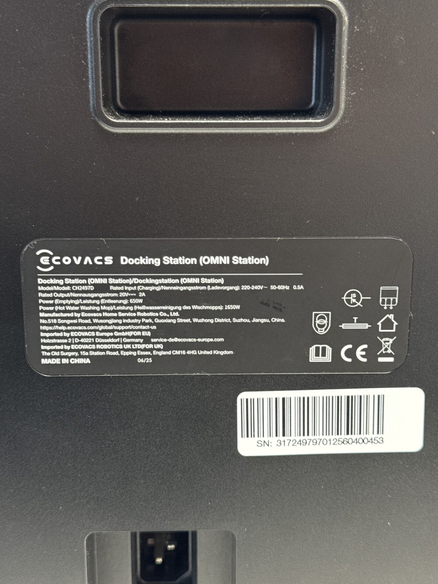 Robotas dulkių siurblys su grindų plovimo funkcija ECOVACS (X9 PRO OMNI) (naudota) — nuotrauka 8