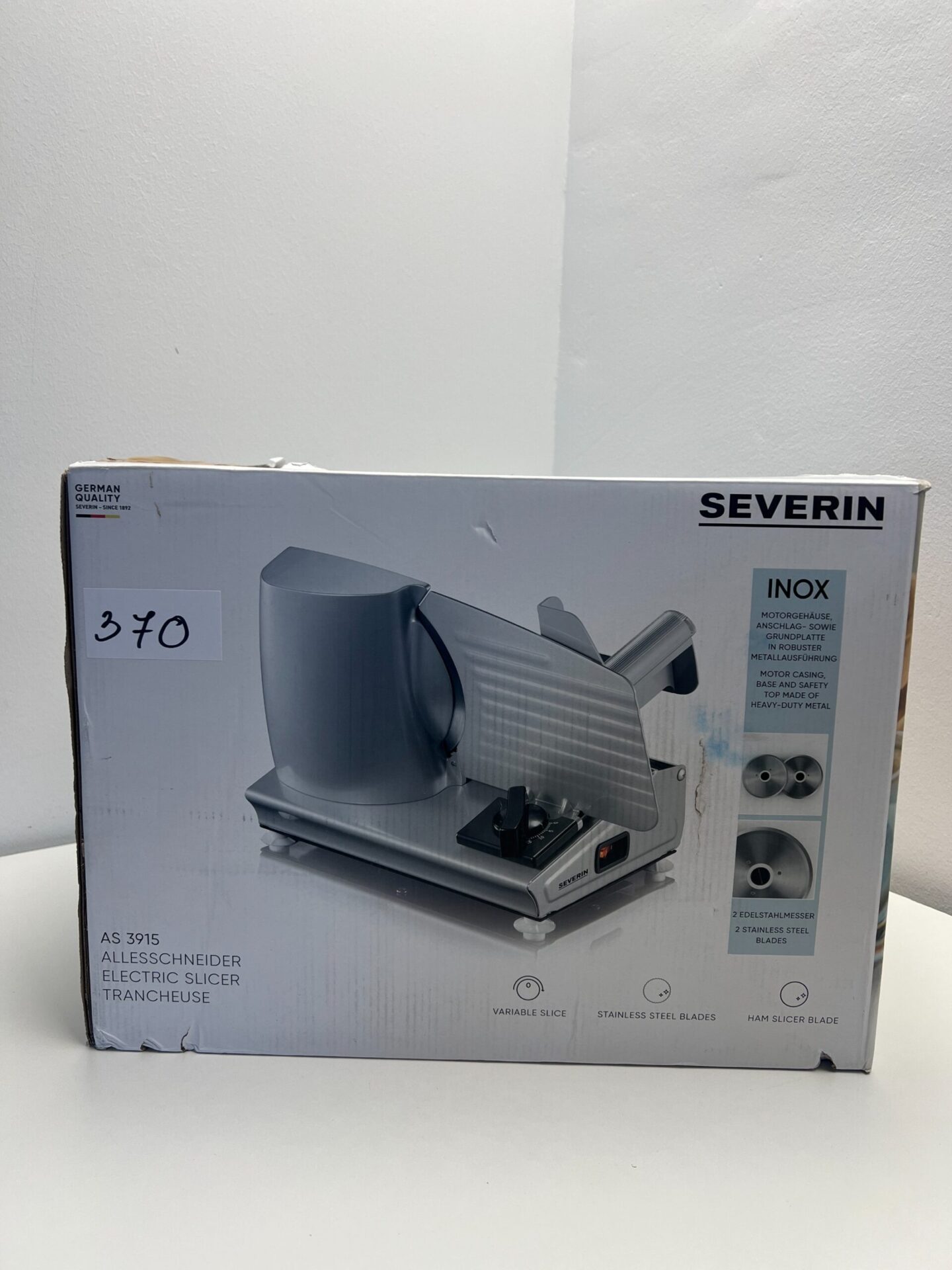 Severin universali pjaustyklė (AS 3915) (naudota) — nuotrauka 11