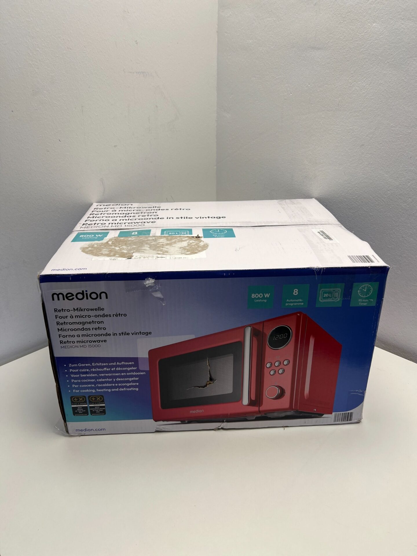 Medion mikrobangų krosnelė (MD15000) (naudota) — nuotrauka 9