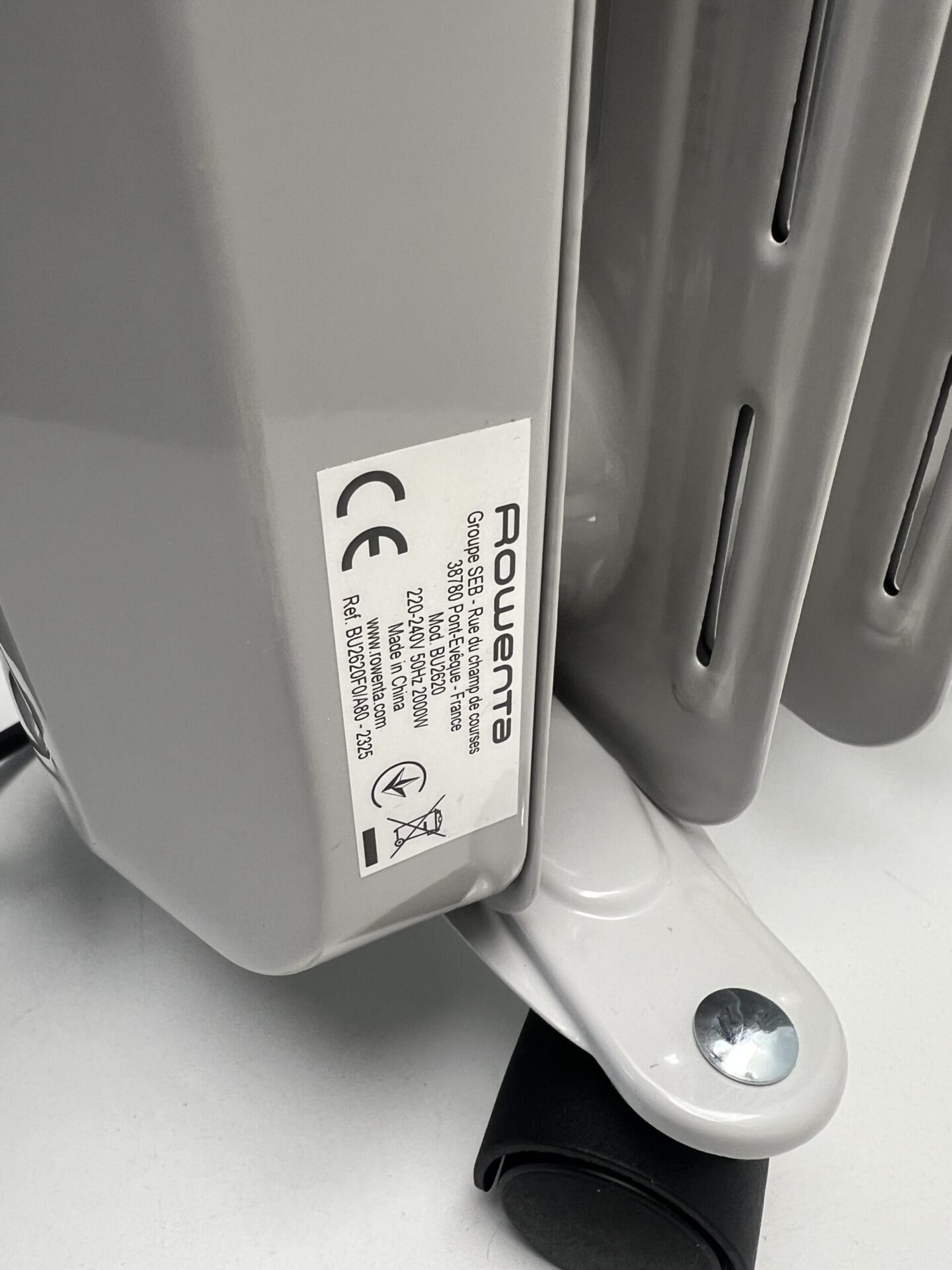 Rowenta tepalinis radiatorius (Intensium BU2620F0) (naudota) — nuotrauka 6