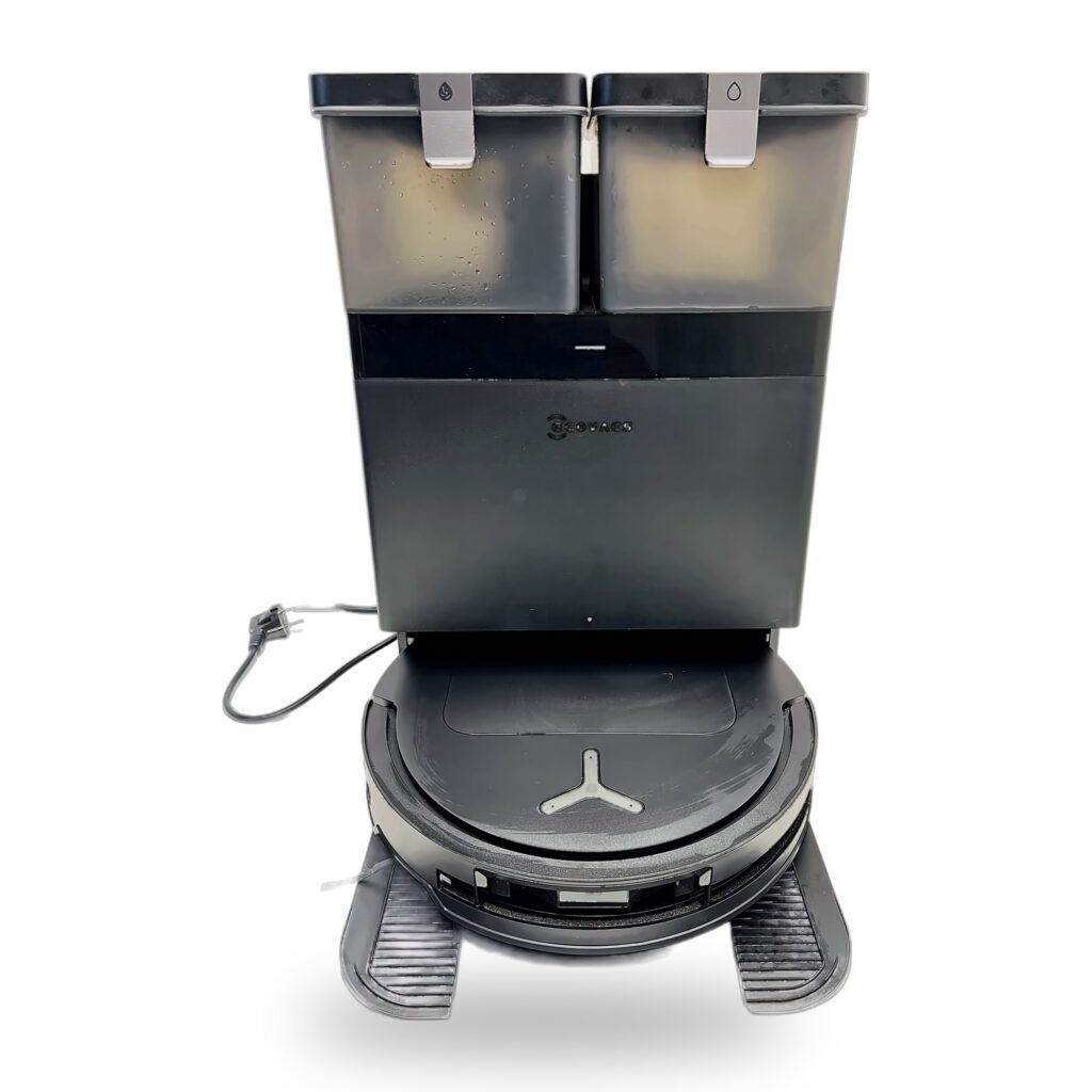 Robotas dulkių siurblys su įkrovimo stotele ECOVACS (T50 Omni) (naudota)