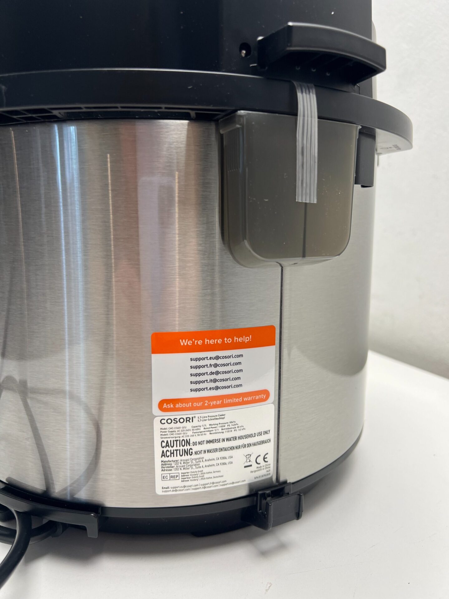 COSORI greitpuodis (5,7 l, 9-in-1) (naudota) — nuotrauka 7