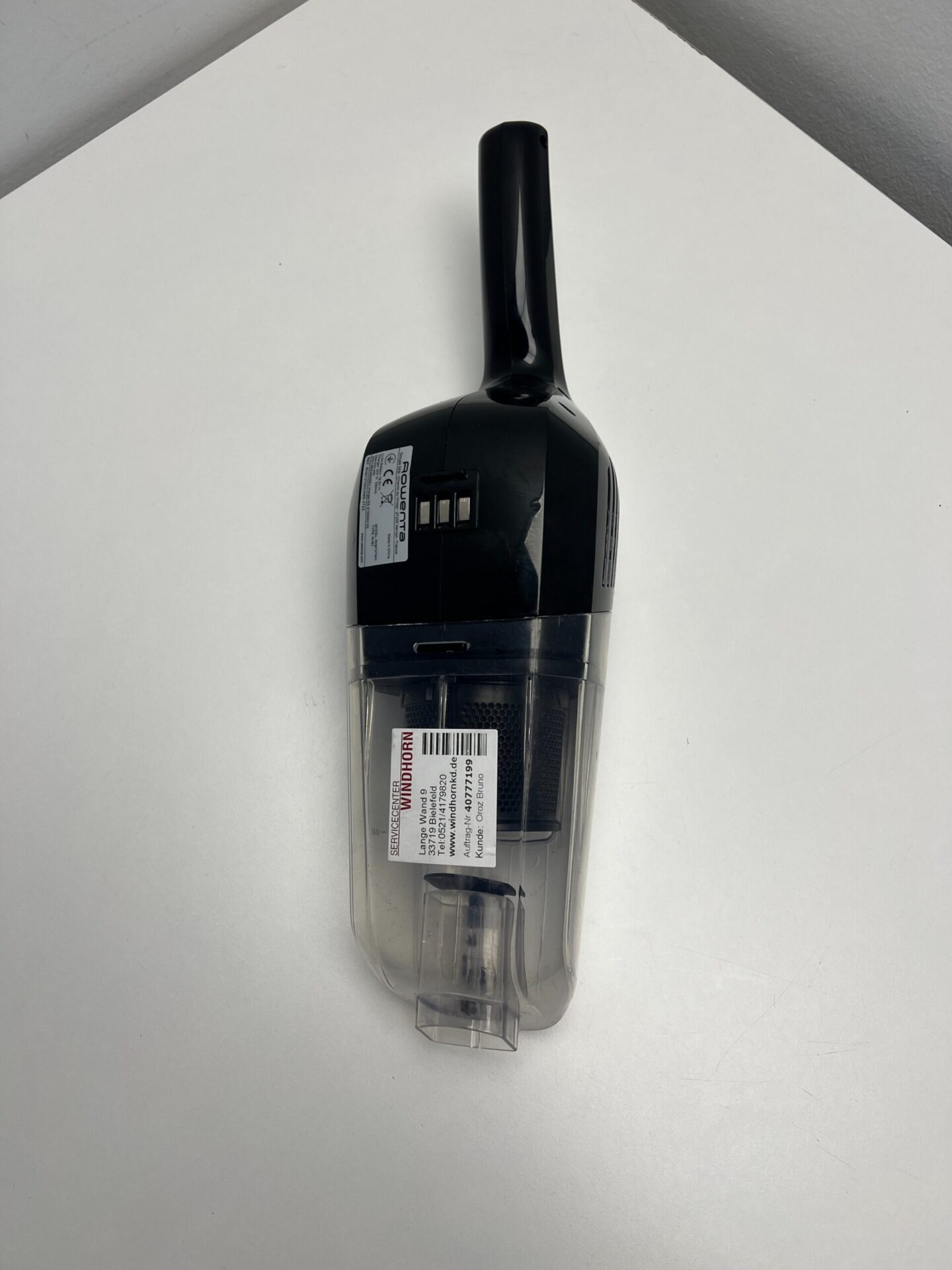 Rowenta belaidis vertikalus dulkių siurblys (Dual Force RH6737) (naudota) — nuotrauka 11