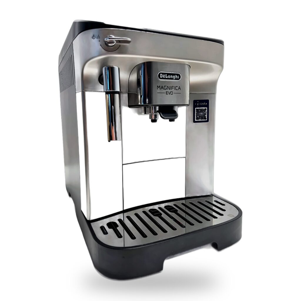 De’Longhi visiškai automatinis kavos aparatas (Magnifica Evo) (naudota)