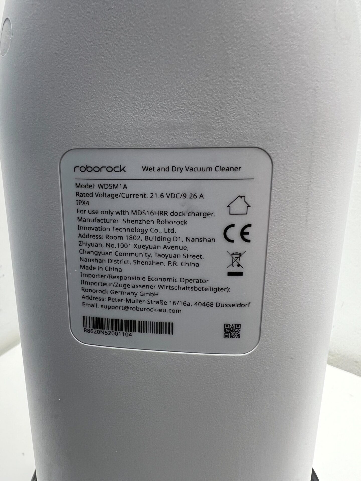 Roborock drėgnojo ir sausojo valymo siurblys (F25 BX) (naudota) — nuotrauka 14