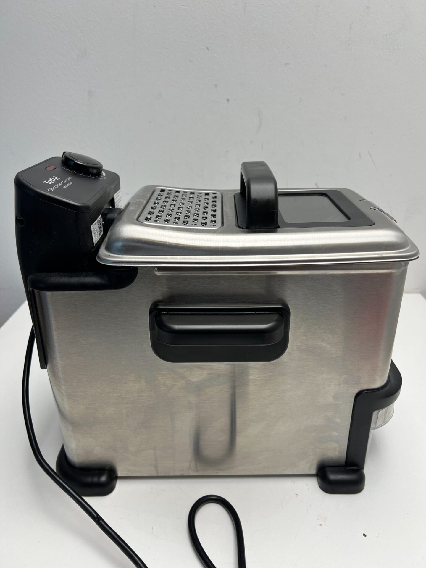 Tefal elektrinė aliejinė gruzdintuvė (Oleoclean Compact FR7016) (naudota) — nuotrauka 3