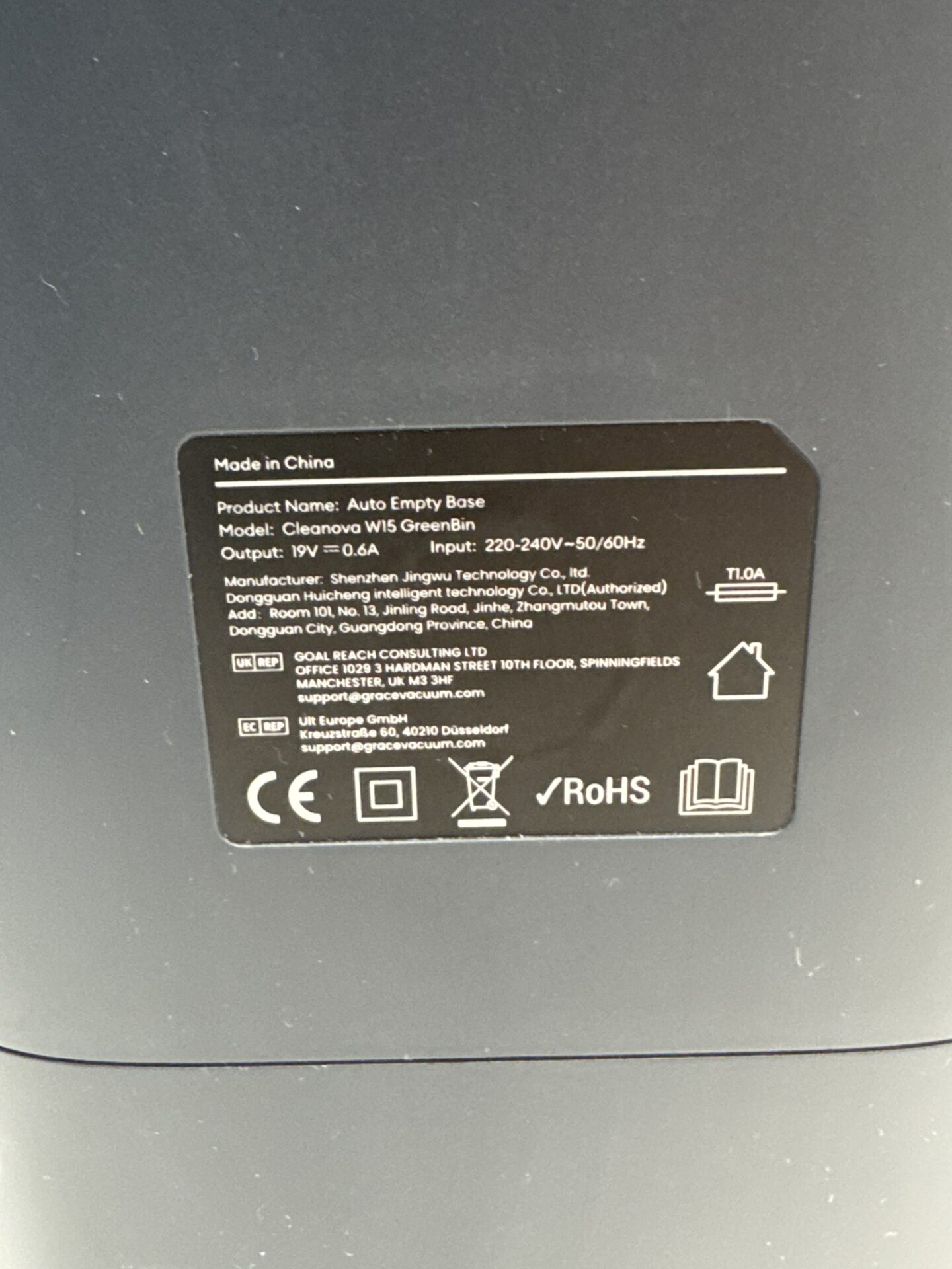Robotas dulkių siurblys su grindų plovimo funkcija Vexilar (W15 GreenBin) (naudota) — nuotrauka 5