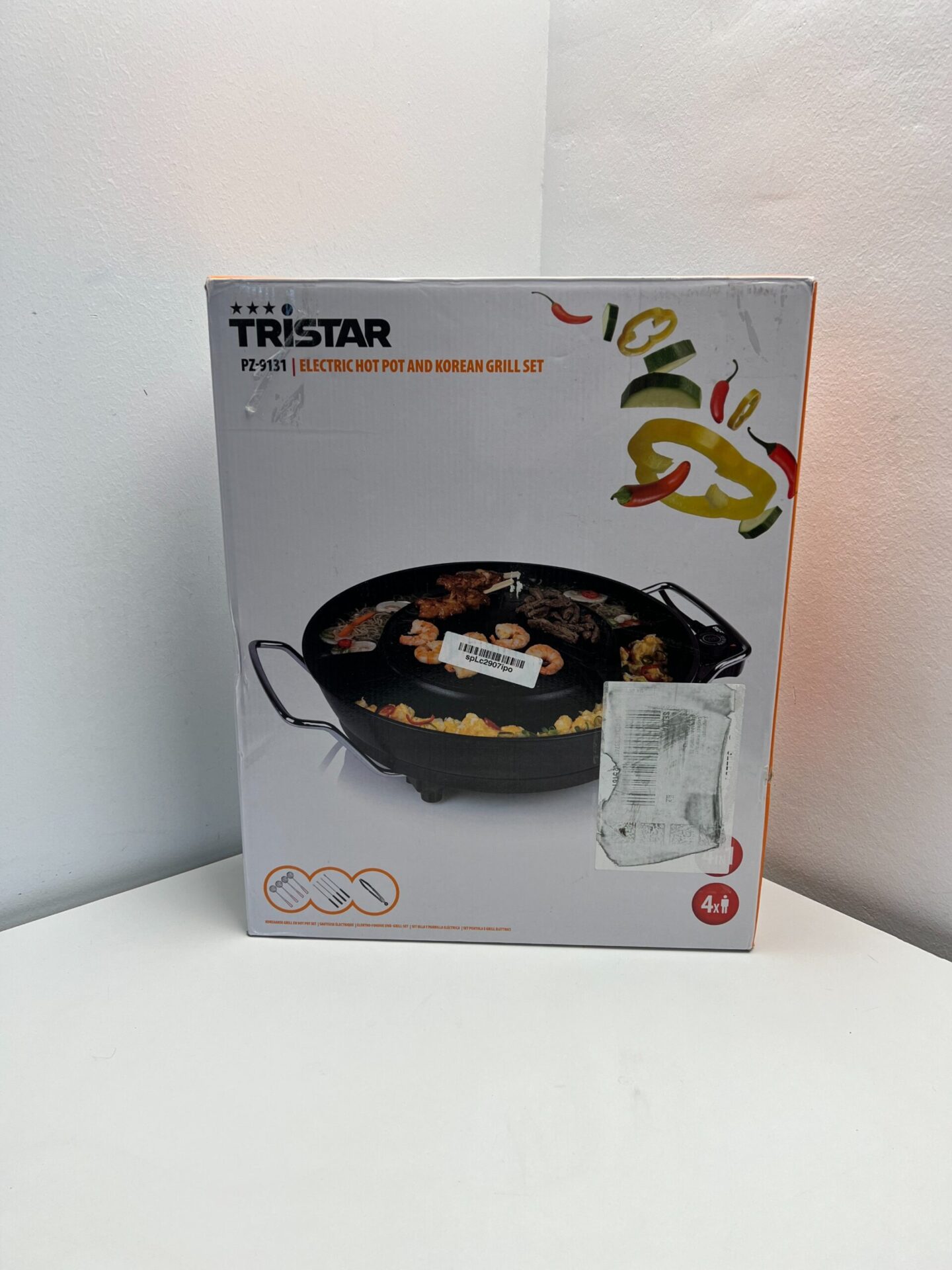 Korėjietiška kepsninė ir karšta sriuba „Tristar“ (naudota) — nuotrauka 9