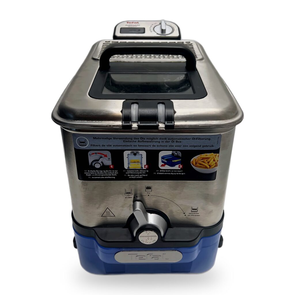 Tefal aliejinė gruzdintuvė (Oleoclean Pro) (naudota)