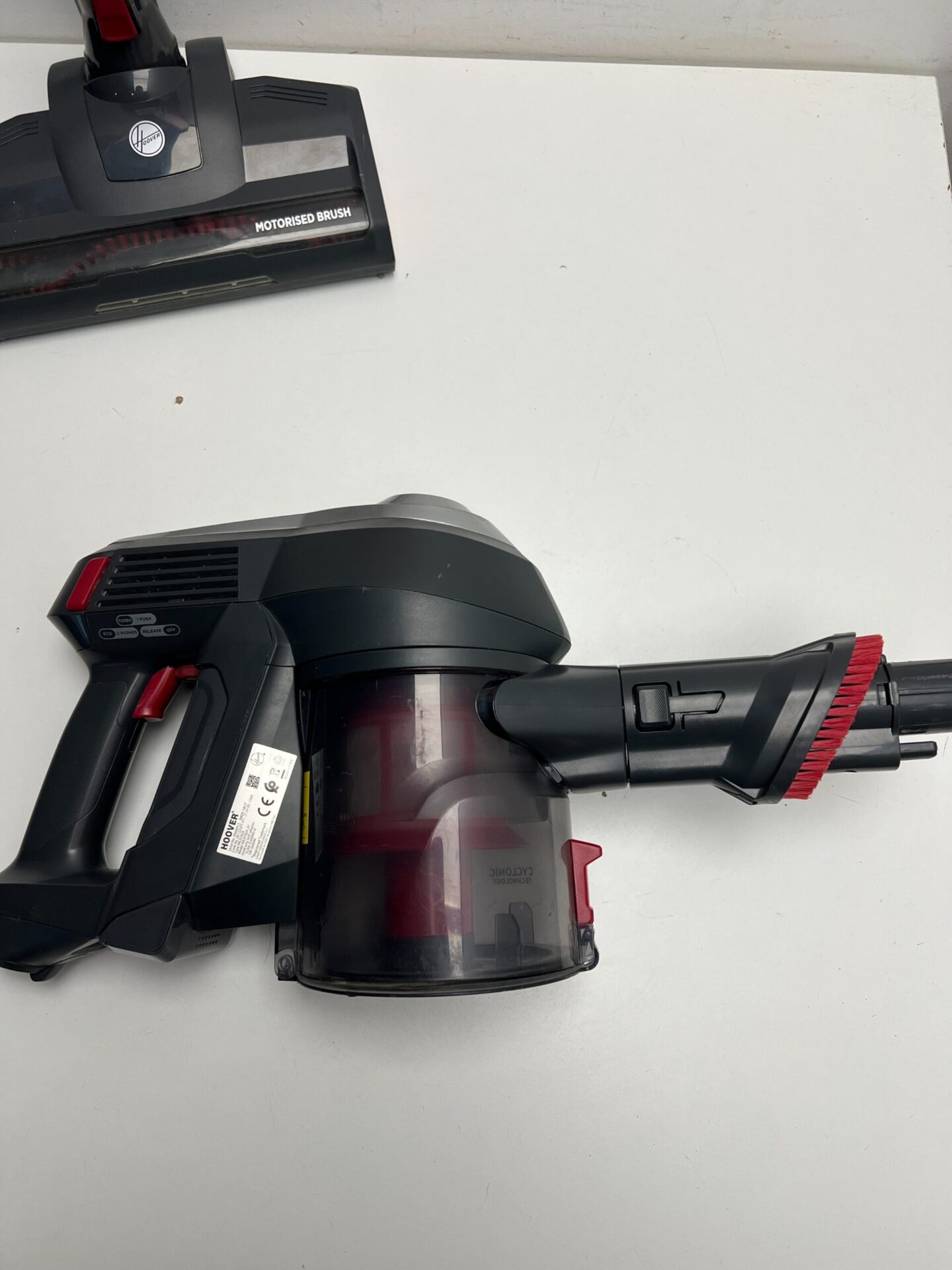 Hoover akumuliatorinis dulkių siurblys (H-Free 100 HF122GPT) (naudota) — nuotrauka 7