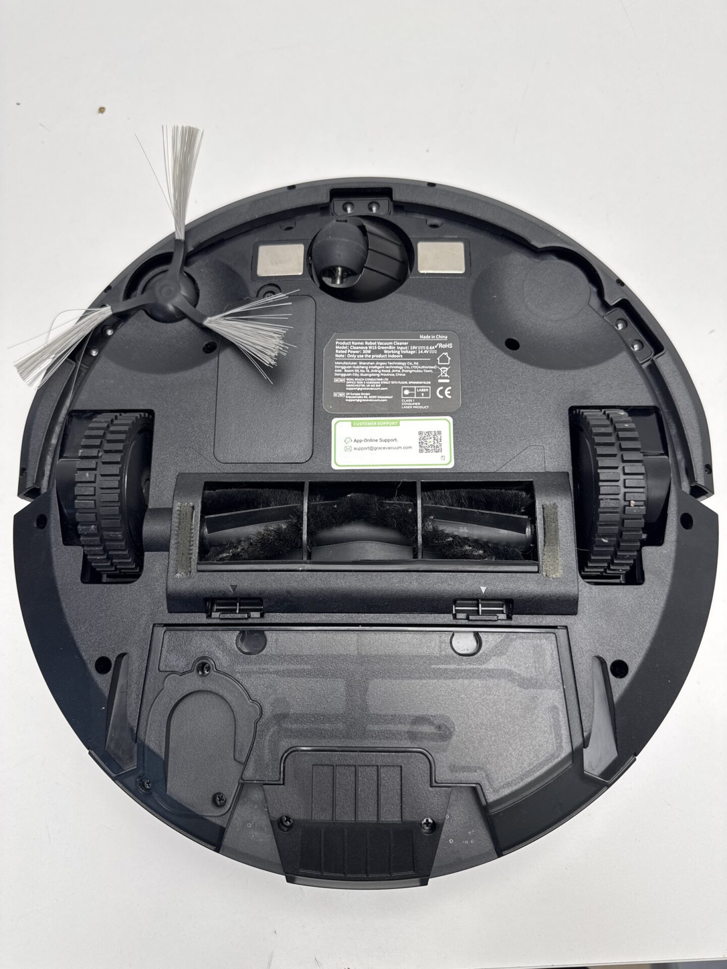 Robotas dulkių siurblys su grindų plovimo funkcija Vexilar (W15 GreenBin) (naudota) — nuotrauka 12