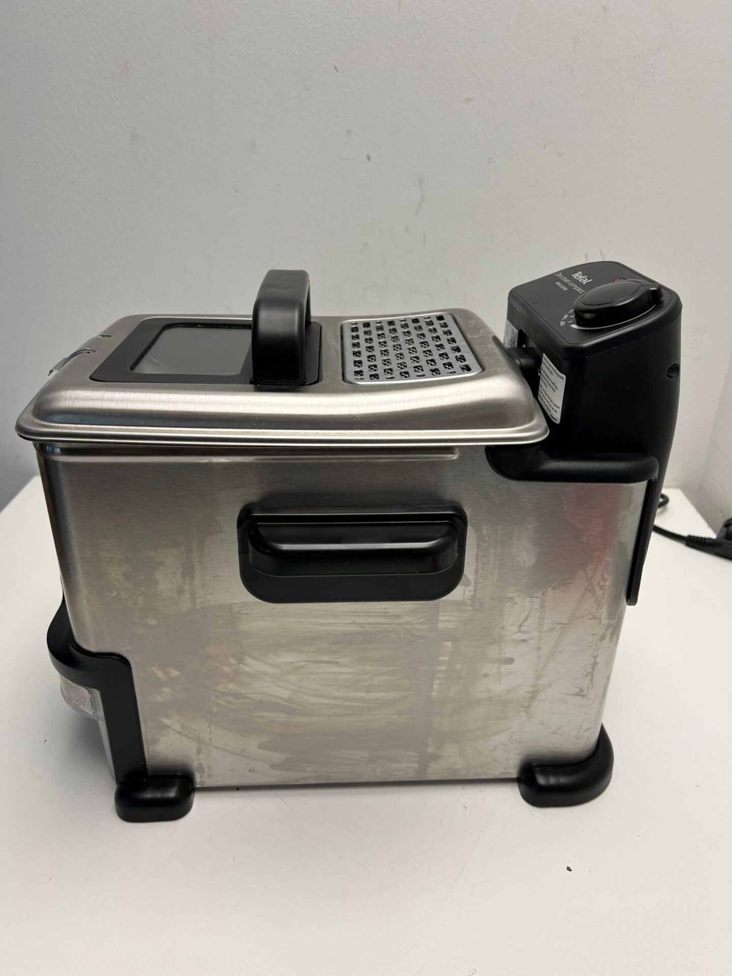 Tefal elektrinė aliejinė gruzdintuvė (Oleoclean Compact FR7016) (naudota) — nuotrauka 4