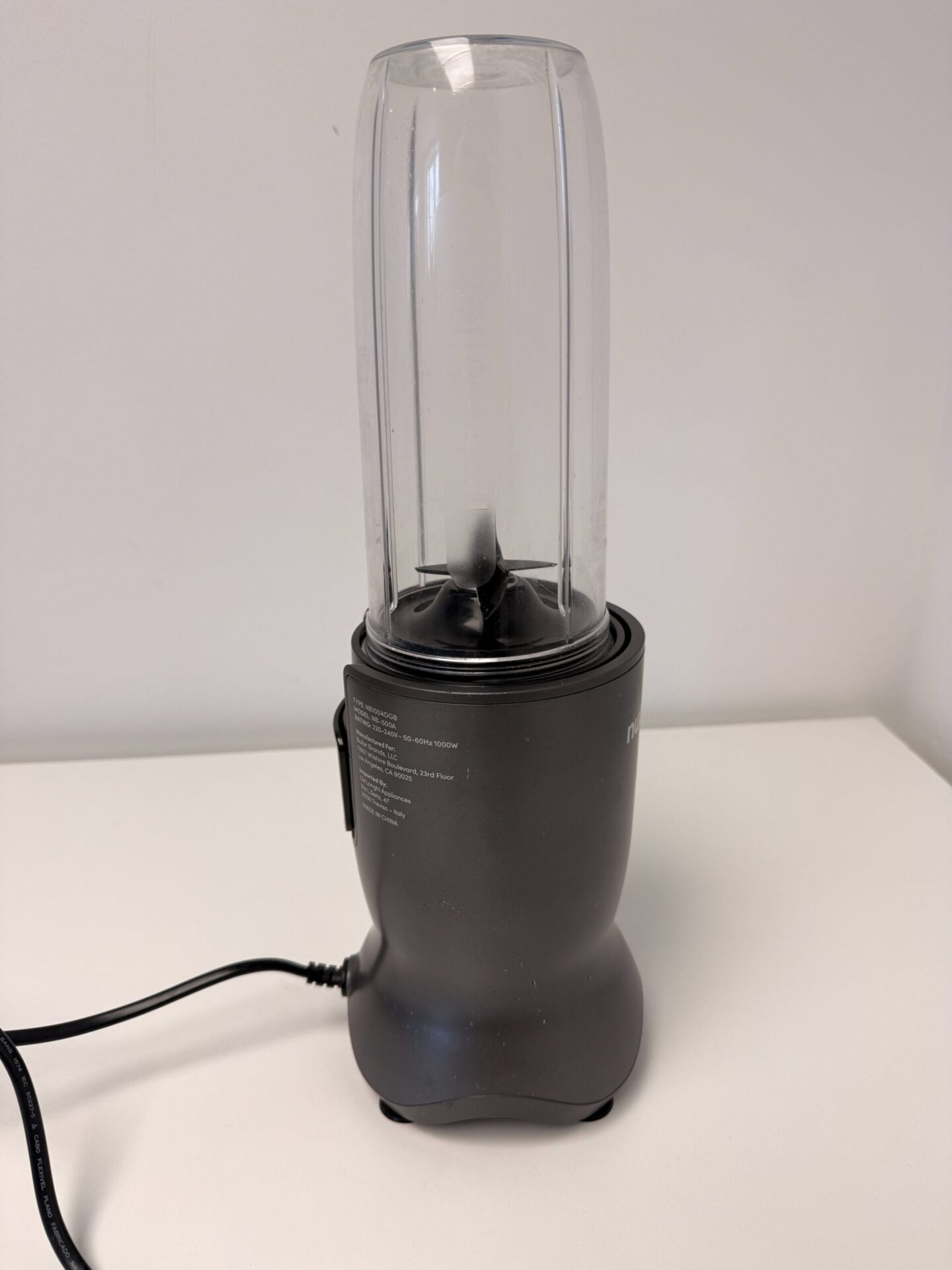 Kokteilių trintuvas NutriBullet (Pro NB904B) (naudota) — nuotrauka 3