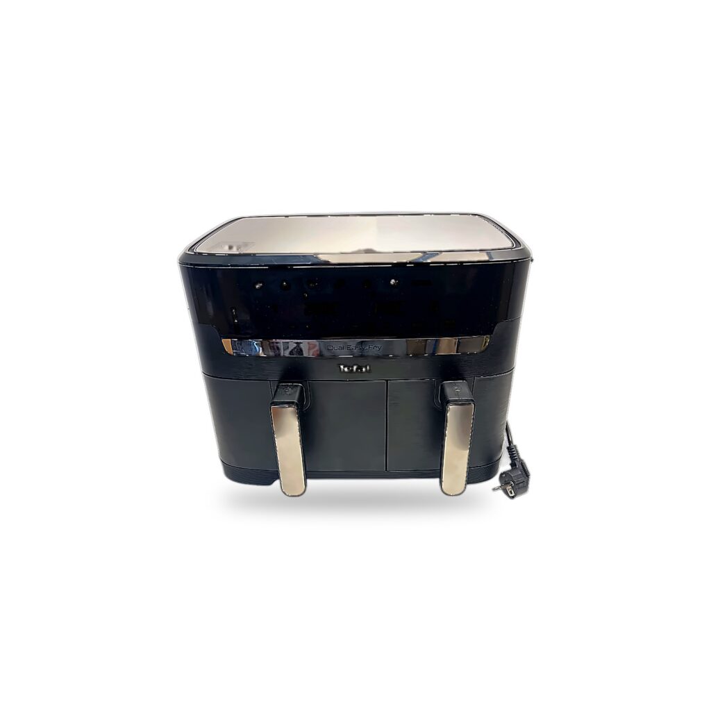 Tefal karšto oro gruzdintuvė (Dual Easy Fry EY9018) (naudota)