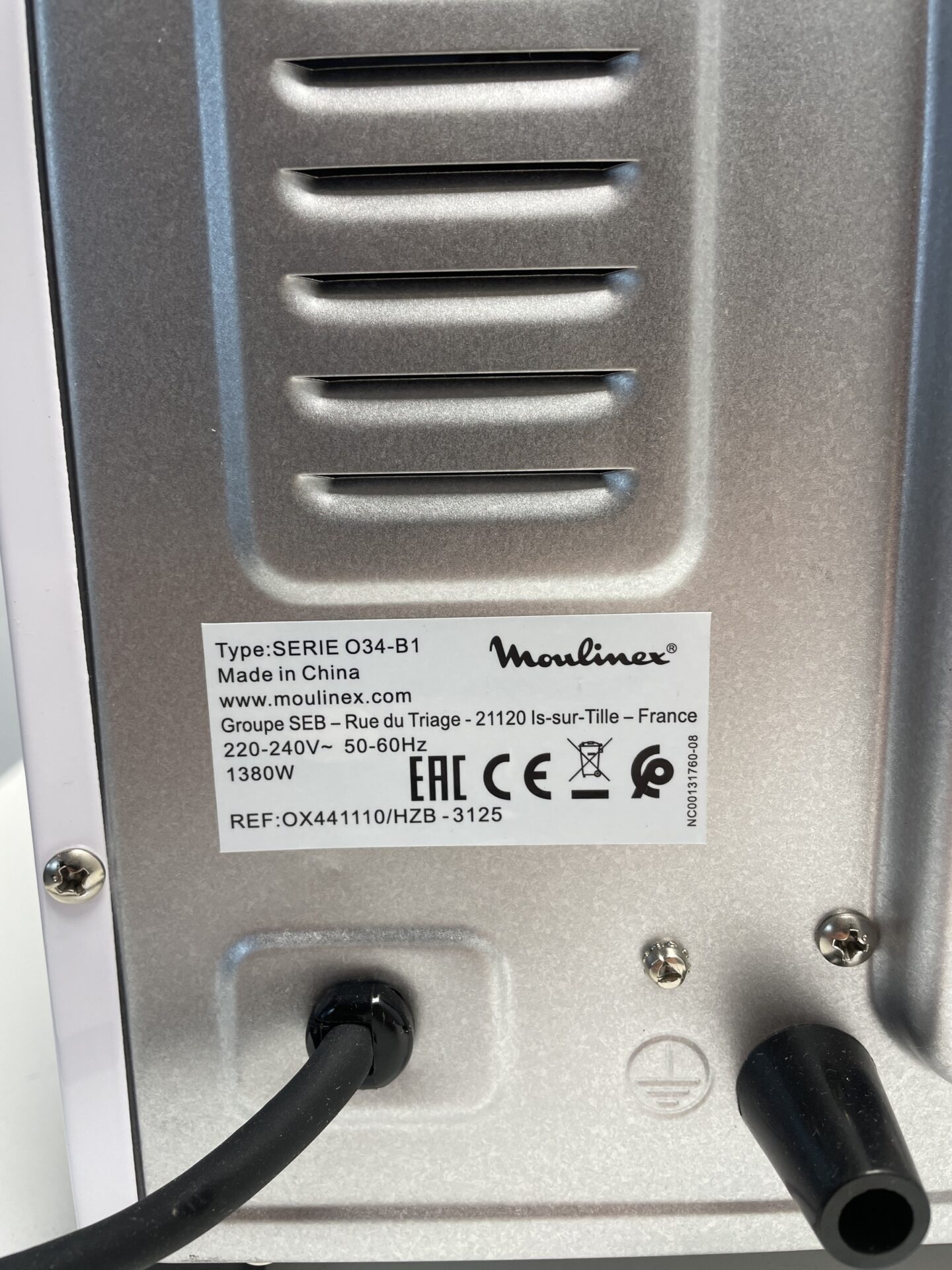 „Moulinex“ mini orkaitė (OX441110) (naudota) — nuotrauka 12