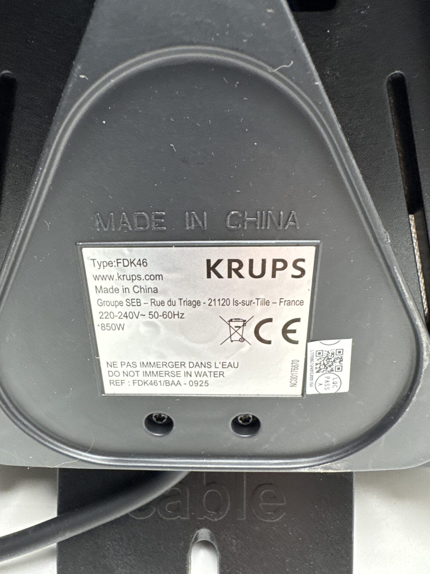Krups kontaktinė kepsninė (naudota) — nuotrauka 4