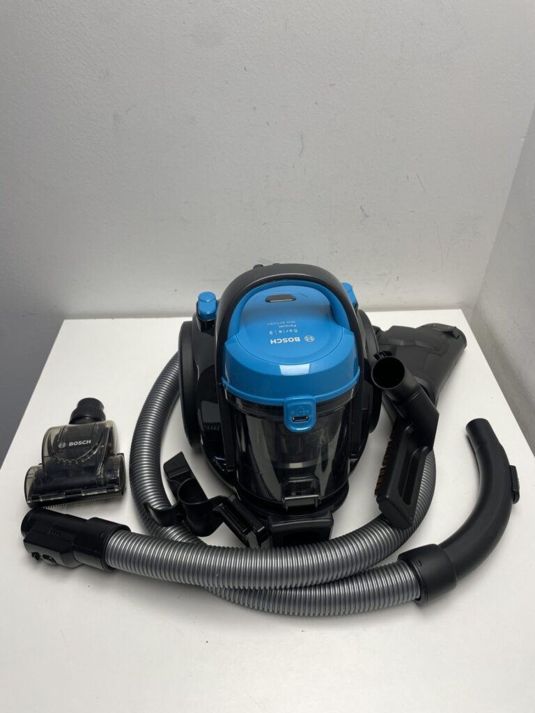 Bosch cilindrinis dulkių siurblys be maišelio (BGS05X240) (naudota)